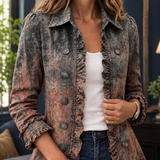 Grace Ruffle Jacket - Lead Product Detail