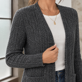 Aurelia Ribbed Cardigan - Lead Product Detail