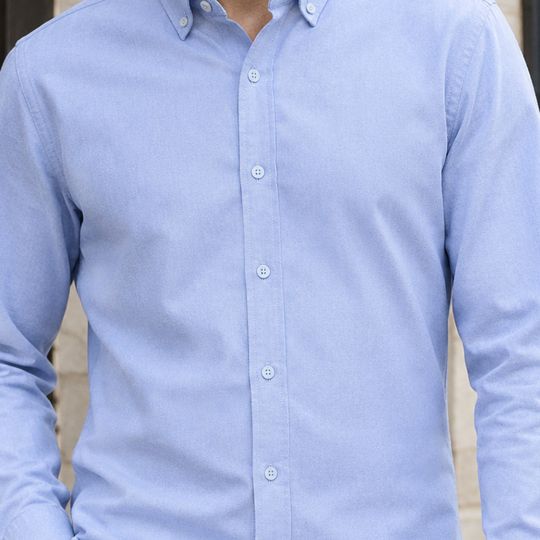 Biagini Oxford Shirt - Lead Product Detail