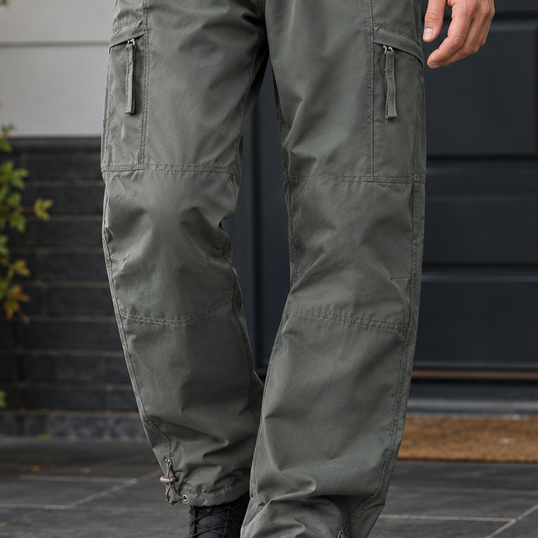 Jacob Relaxed Cargo Pants - Lead Product Detail