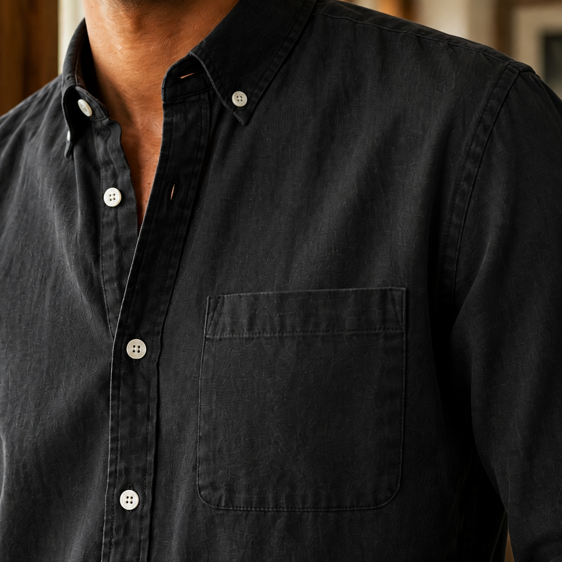 Fabian Relaxed Shirt - Lead Product Detail