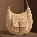 Maranello Woven Shoulder Bag - Lead Product Detail