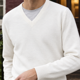 Cameron V-Neck Sweater - Lead Product Detail