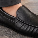 Isernia Leather Loafers - Lead Product Detail