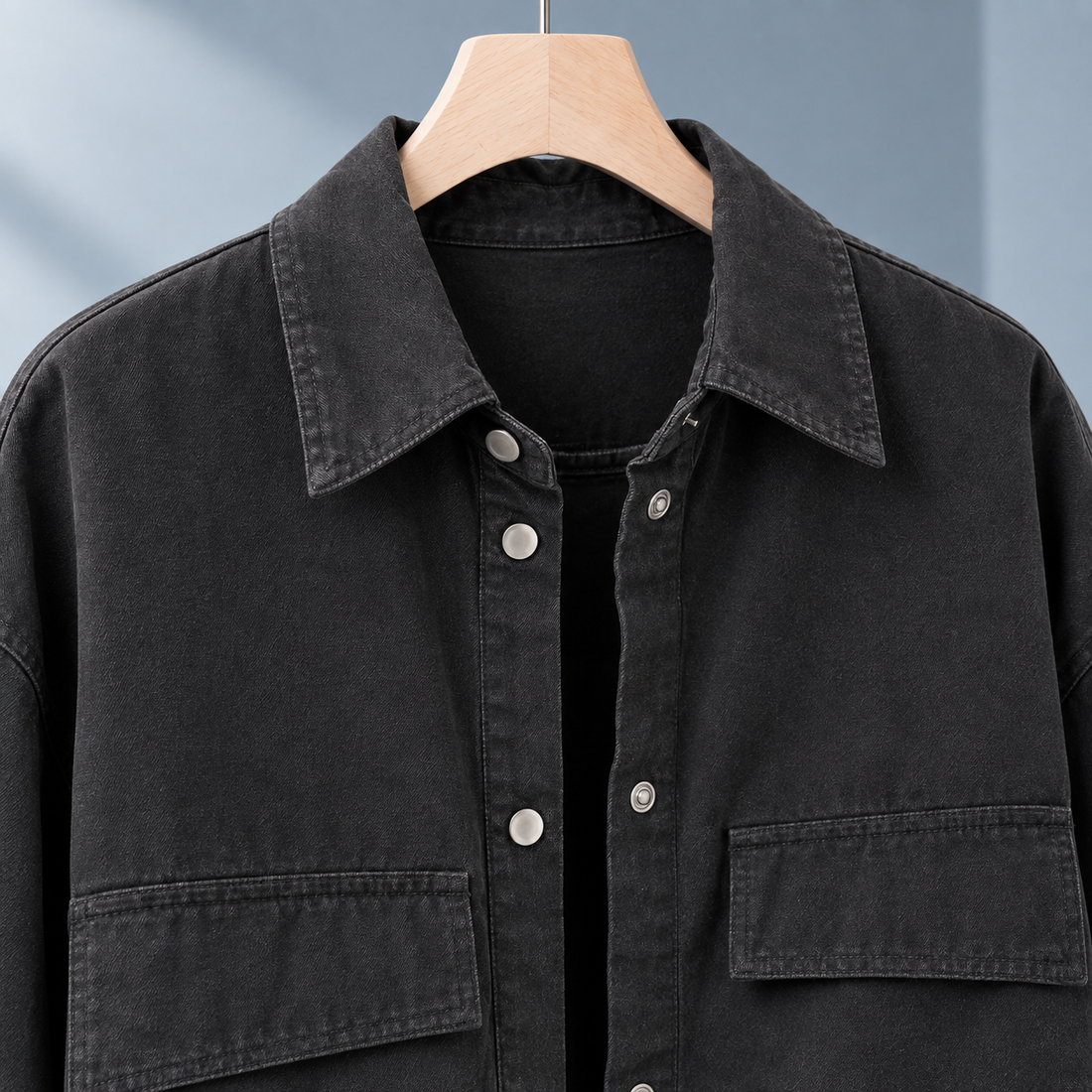 Arwen Cropped Overshirt - Lead Product Detail
