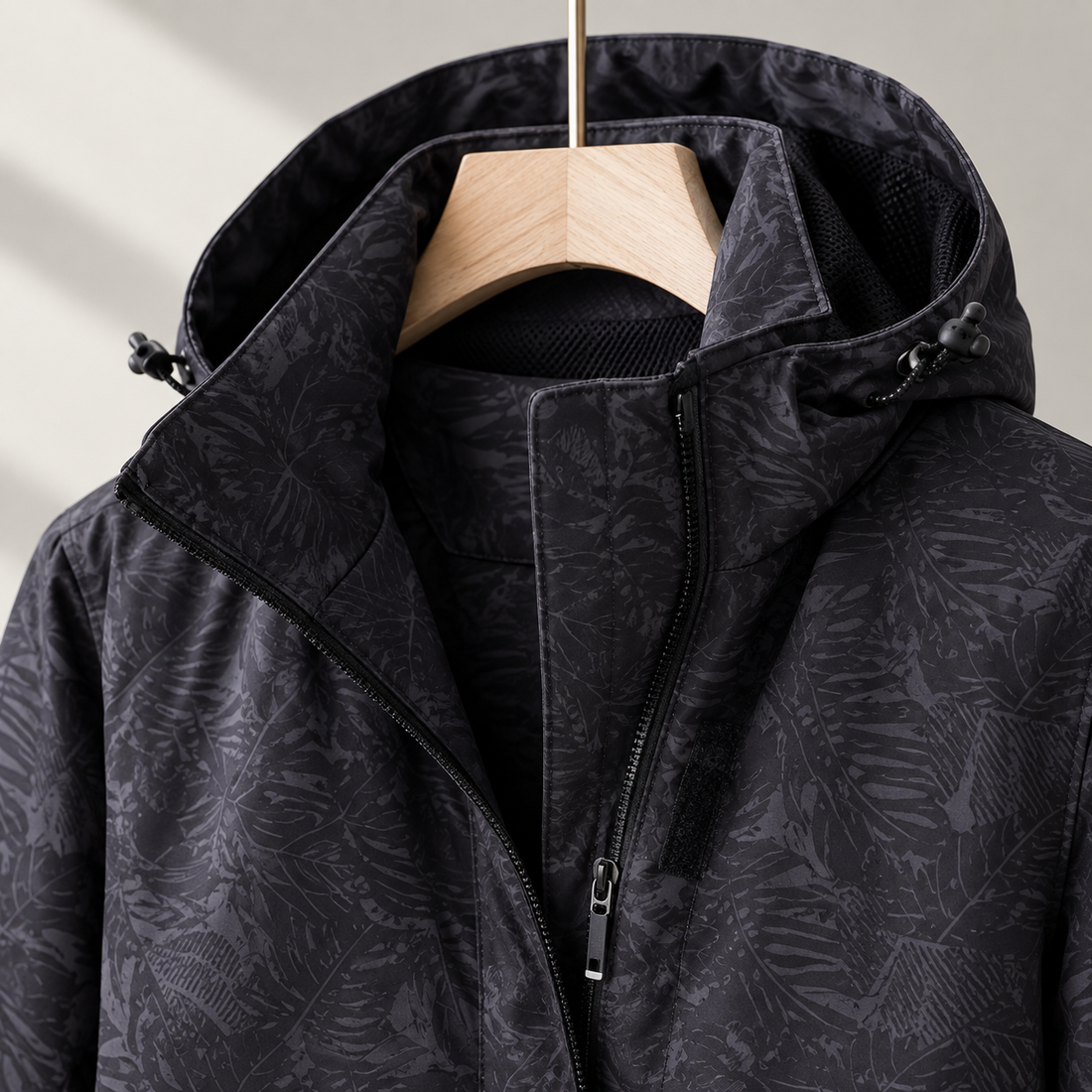 Anouk Waterproof Hooded Jacket - Lead Product Detail
