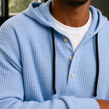 Wilder Waffle Hoodie - Lead Product Detail