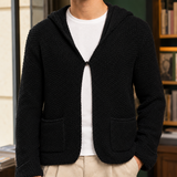 Claude Hooded Cardigan - Lead Product Detail