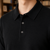 Julian Polo Sweater - Lead Product Detail