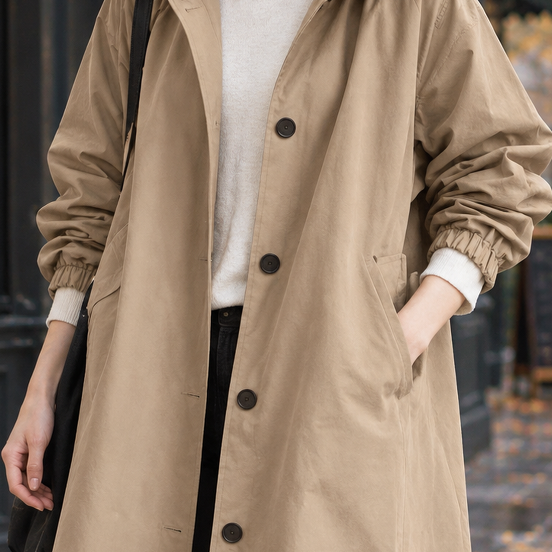 Tessa Hooded Overcoat - Lead Product Detail