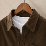 Otto Corduroy Shirt - Lead Product Detail