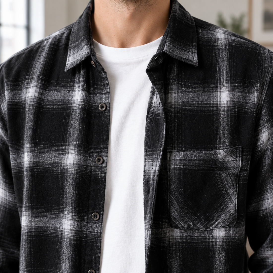 Archie Plaid Overshirt - Lead Product Detail