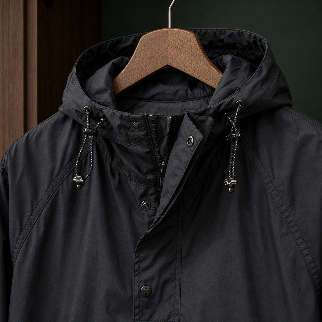 Dylan Anorak Jacket - Lead Product Detail