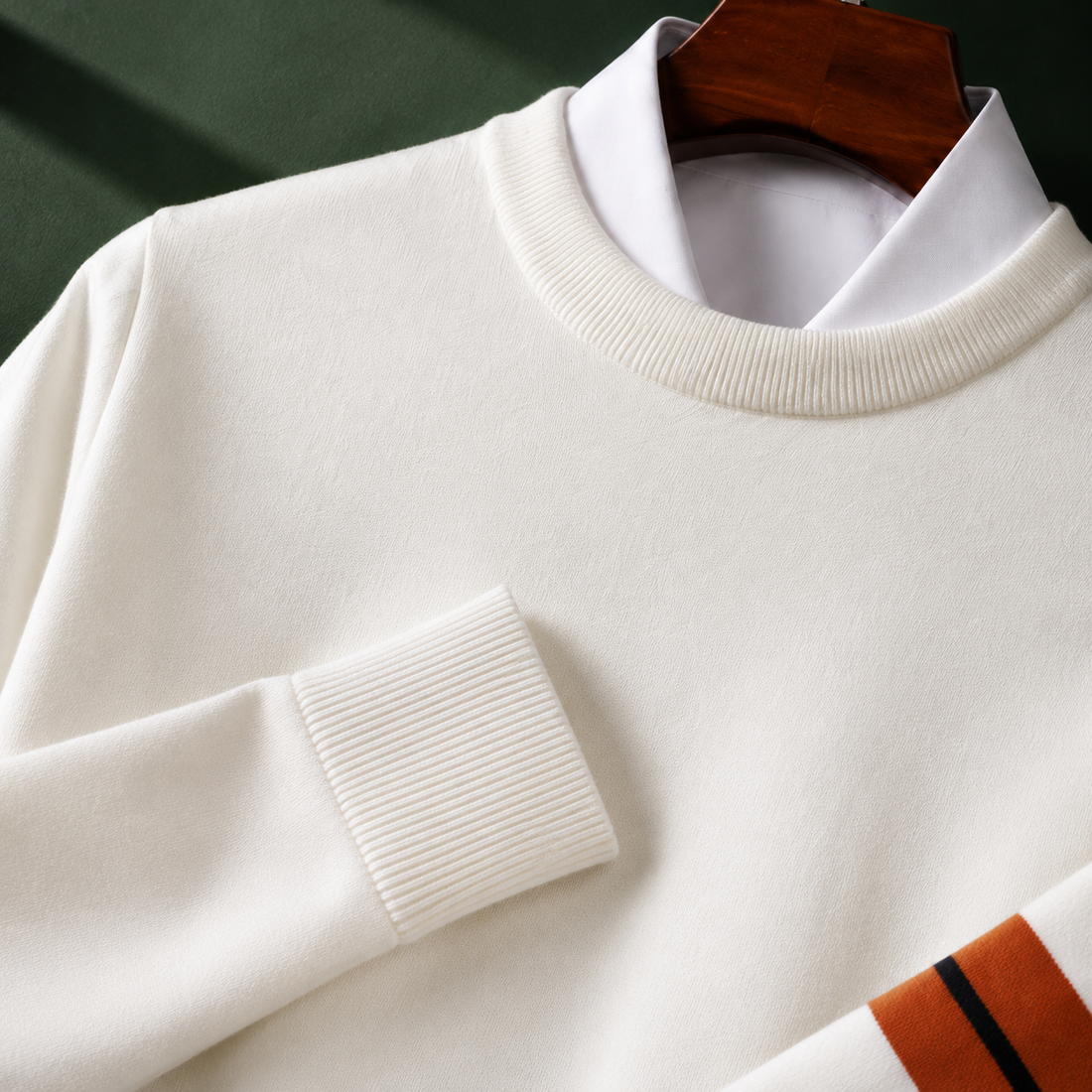 Valentin Crew Neck Sweater - Lead Product Detail