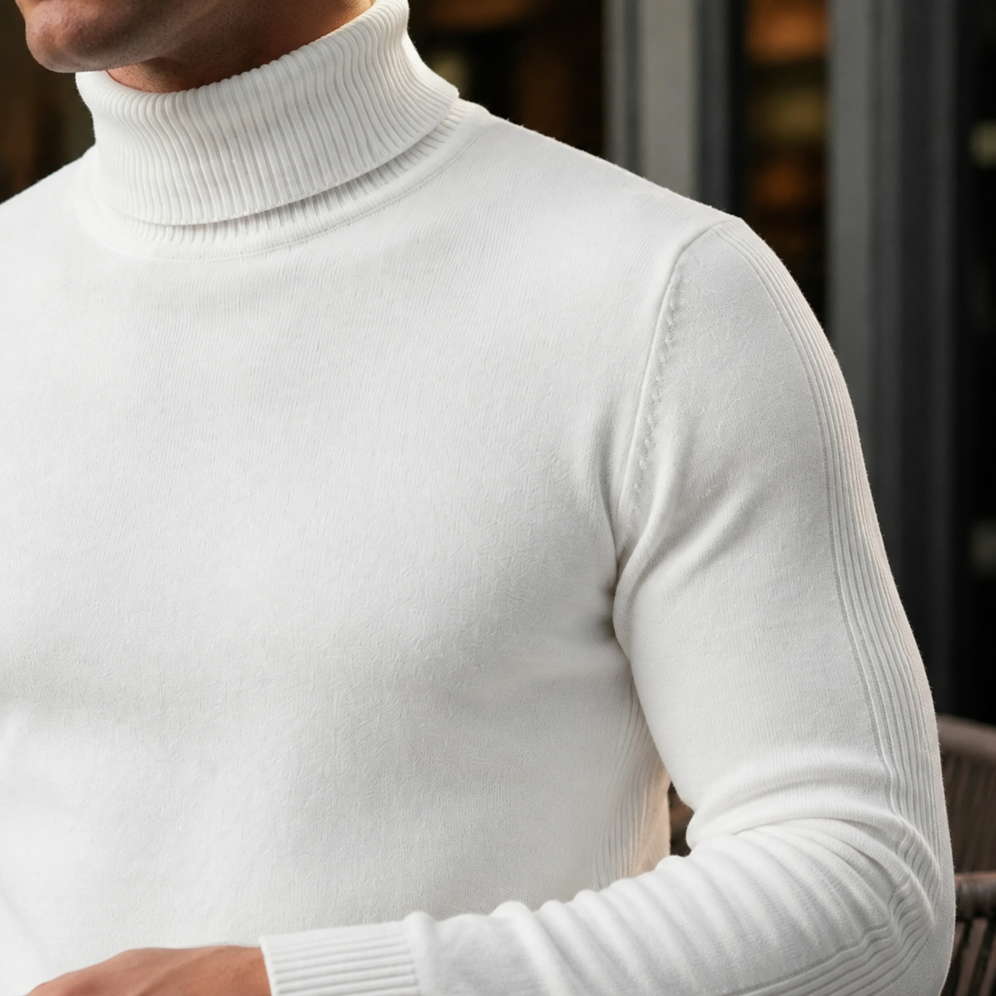 Roman Turtleneck Sweater - Lead Product Detail