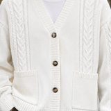 Milo Cable Knit Sweater - Lead Product Detail
