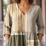 Lucia V Neck Tunic - Lead Product Detail