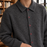Luca Collared Cardigan - Lead Product Detail