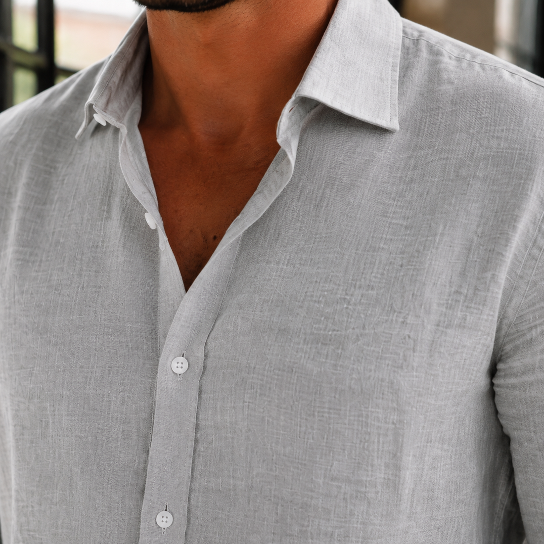 Rocco Relaxed Shirt - Lead Product Detail