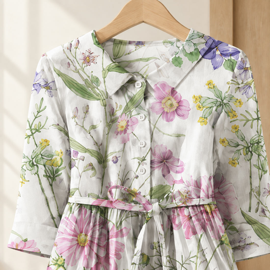 Cleo Floral A-Line Dress - Lead Product Detail