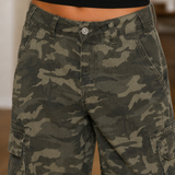 Vera Baggy Cargo Shorts - Lead Product Detail