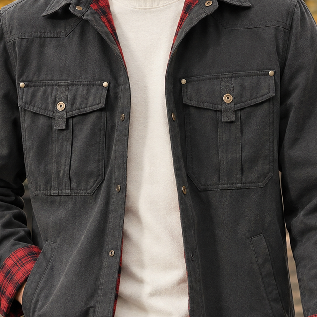 Donatien Utility Jacket - Lead Product Detail