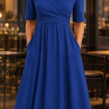 Kelsey Wrap Maxi Dress - Lead Product Detail