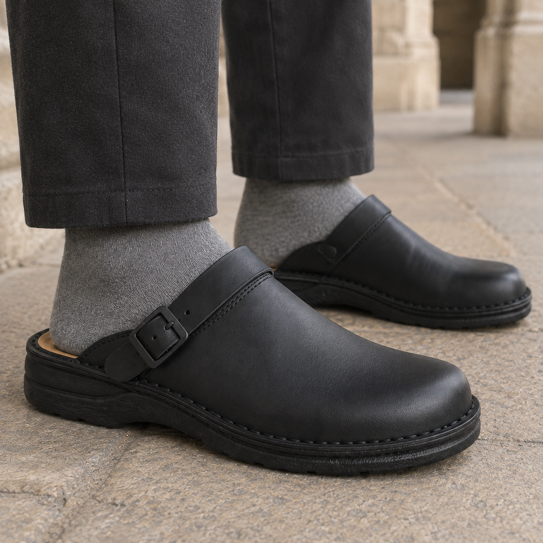 Zanetti Orthopedic Mules - Lead Product Detail