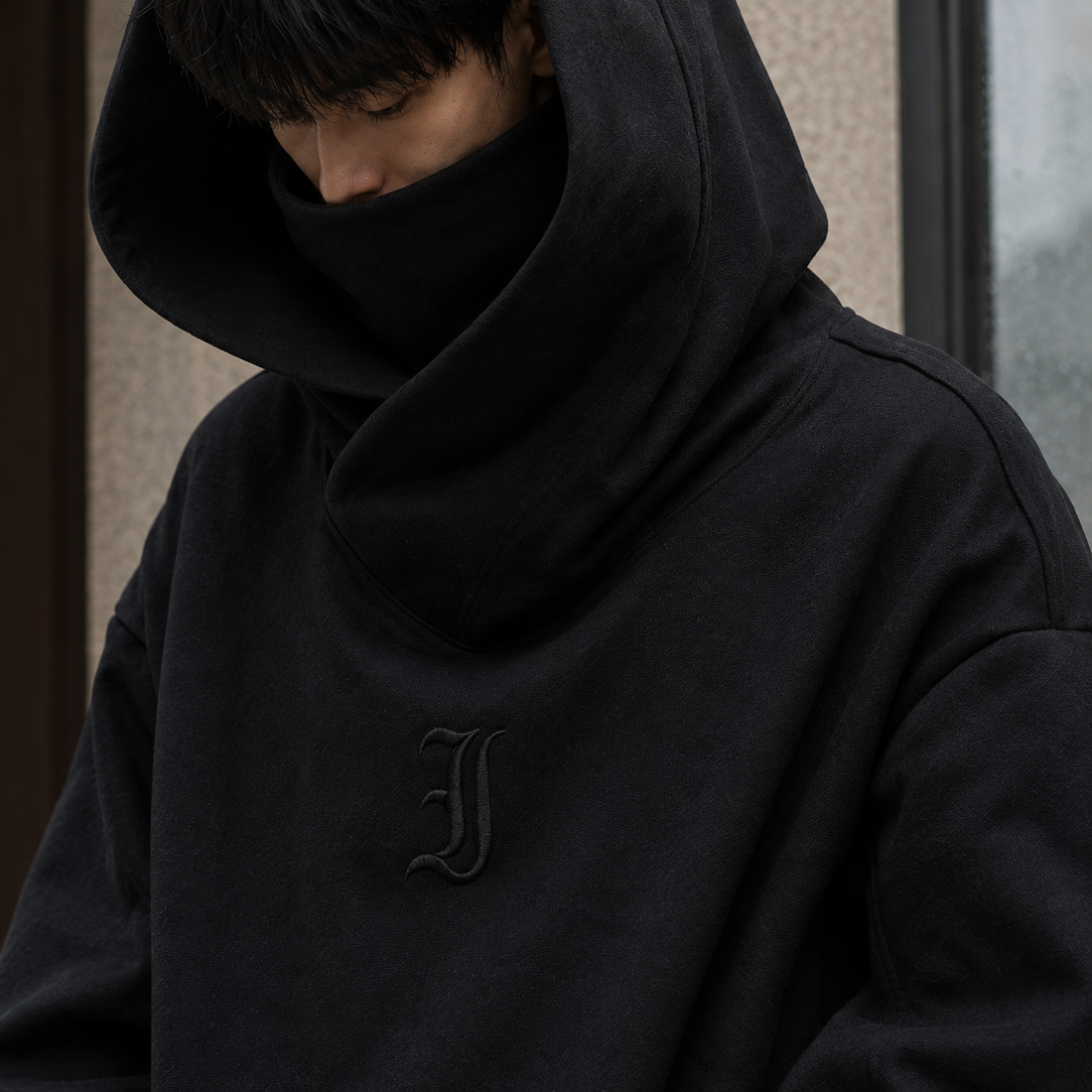 Keith Funnel Neck Hoodie - Lead Product Detail