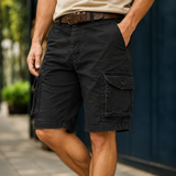 Jasper Cargo Shorts - Black