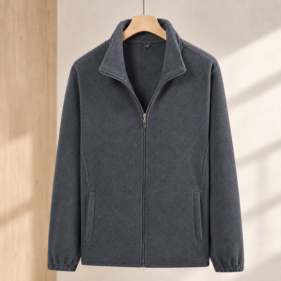Zane Cashmere Jacket - Dark Gray