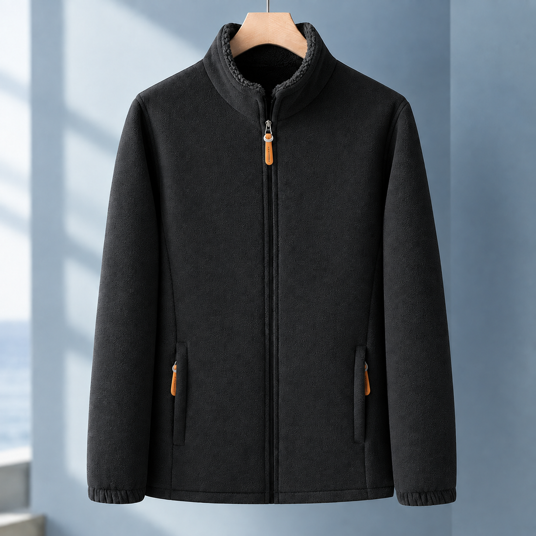 Brian Fleece Jacket - Black
