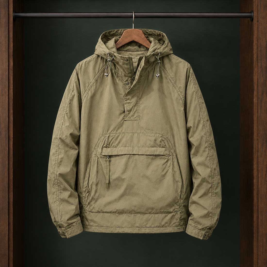 Dylan Anorak Jacket - Khaki