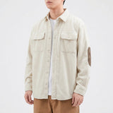 Austin Corduroy Overshirt - Beige