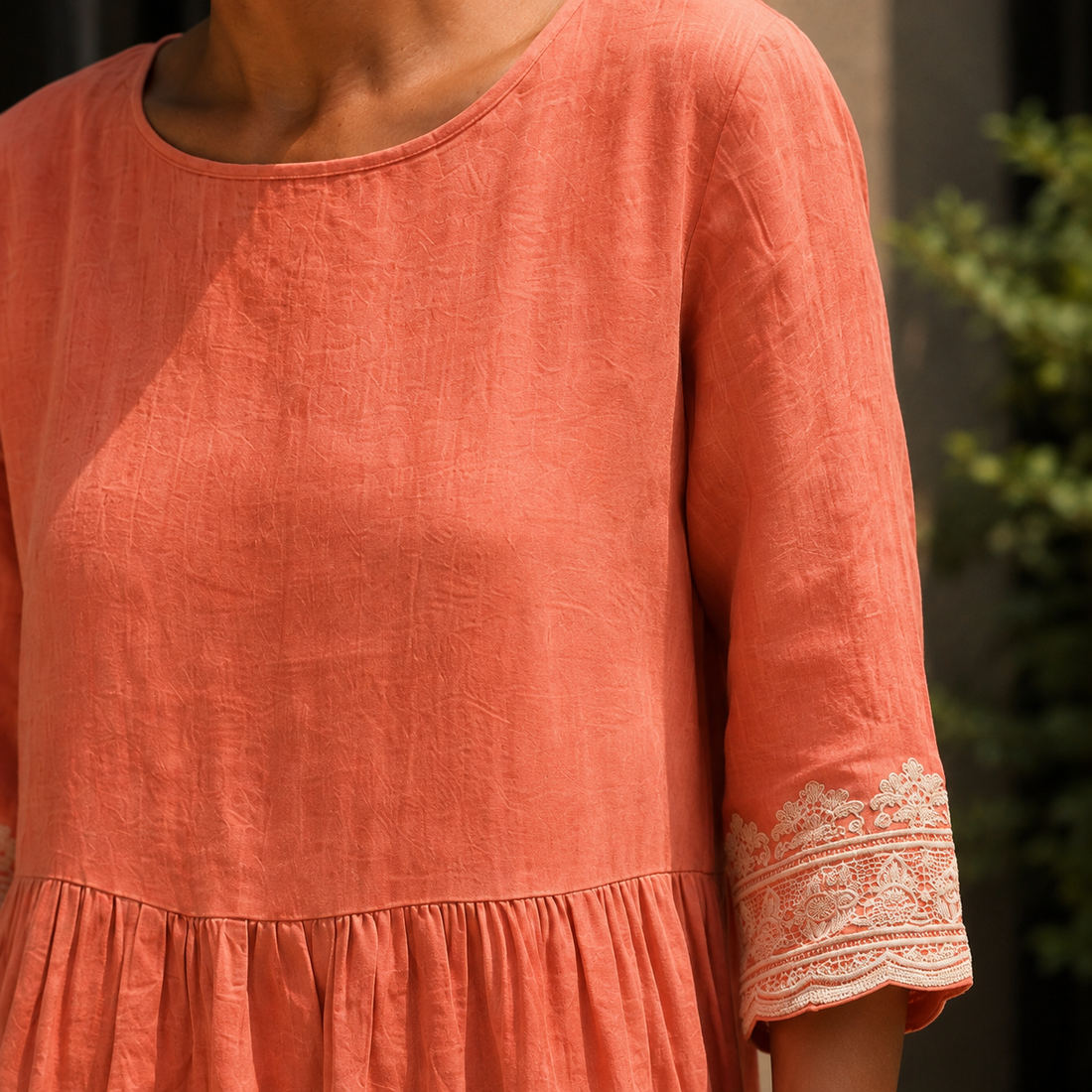 Evelina Embroidered Midi Dress - Lead Product Detail