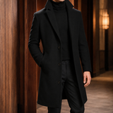 Conrad Tailored Overcoat - Black