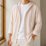 Lysander Hooded Shirt - Aprikose