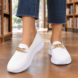 Vicenza Chain Sneakers - White