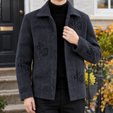 Ivan Patterned Jacket - Dark Gray