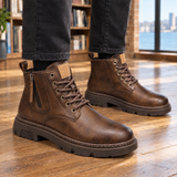 Montalto Lace-Up Boots - Brown