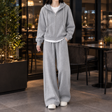 Michelle Wide-Leg Set - Gray