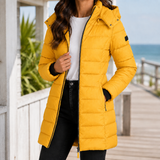 Odette Quilted Jacket - Yellow