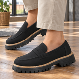 Ferretti Lug Sole Loafers - Black