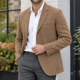 Sullivan Relaxed Blazer - Brown