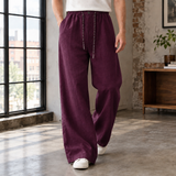 Waldemar Wide Leg Pants - Purple