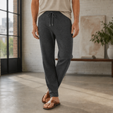 Ezra Merino Wool Pants - Dark Gray