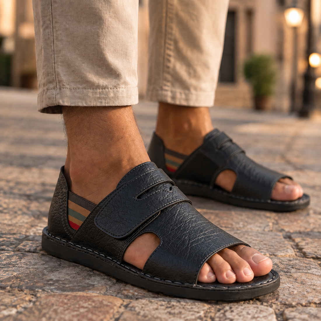 Donatelli Orthopedic Sandals - Black