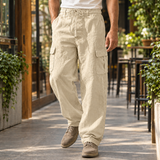 Nicholas Relaxed Cargo Pants - Khaki