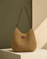 Barletta Woven Sling Bag - Khaki