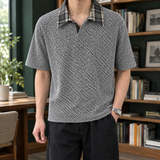 Alderic Relaxed Polo Shirt - Gray